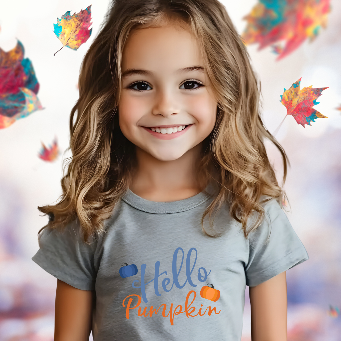 Hello Pumpkin Kid’s T-Shirt