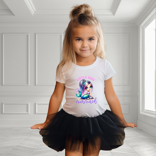 Little Miss Mermaid Toddler T-Shirt