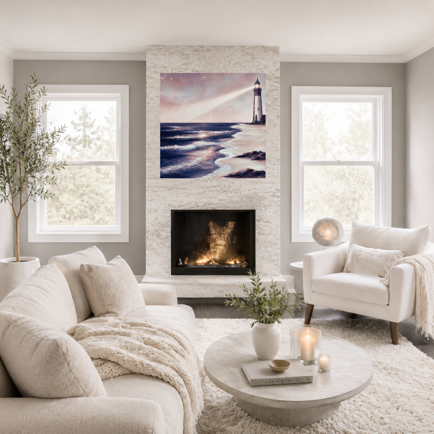 Guiding Light Canvas Wall Art