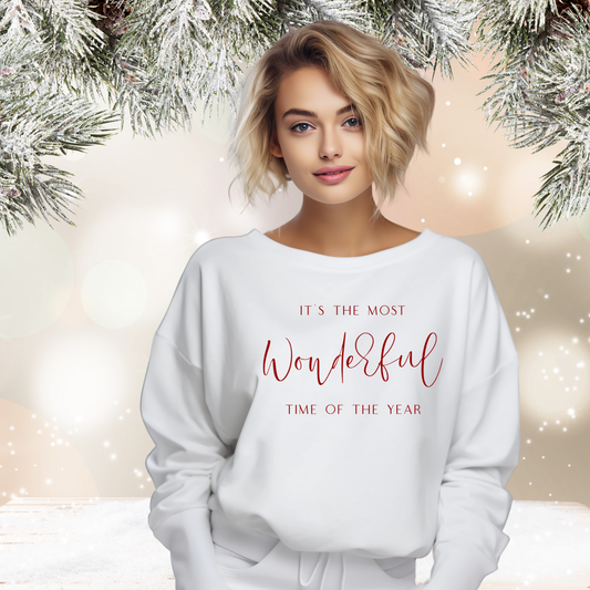 Most Wonderful Time Of The Year Crewneck Sweatshirt