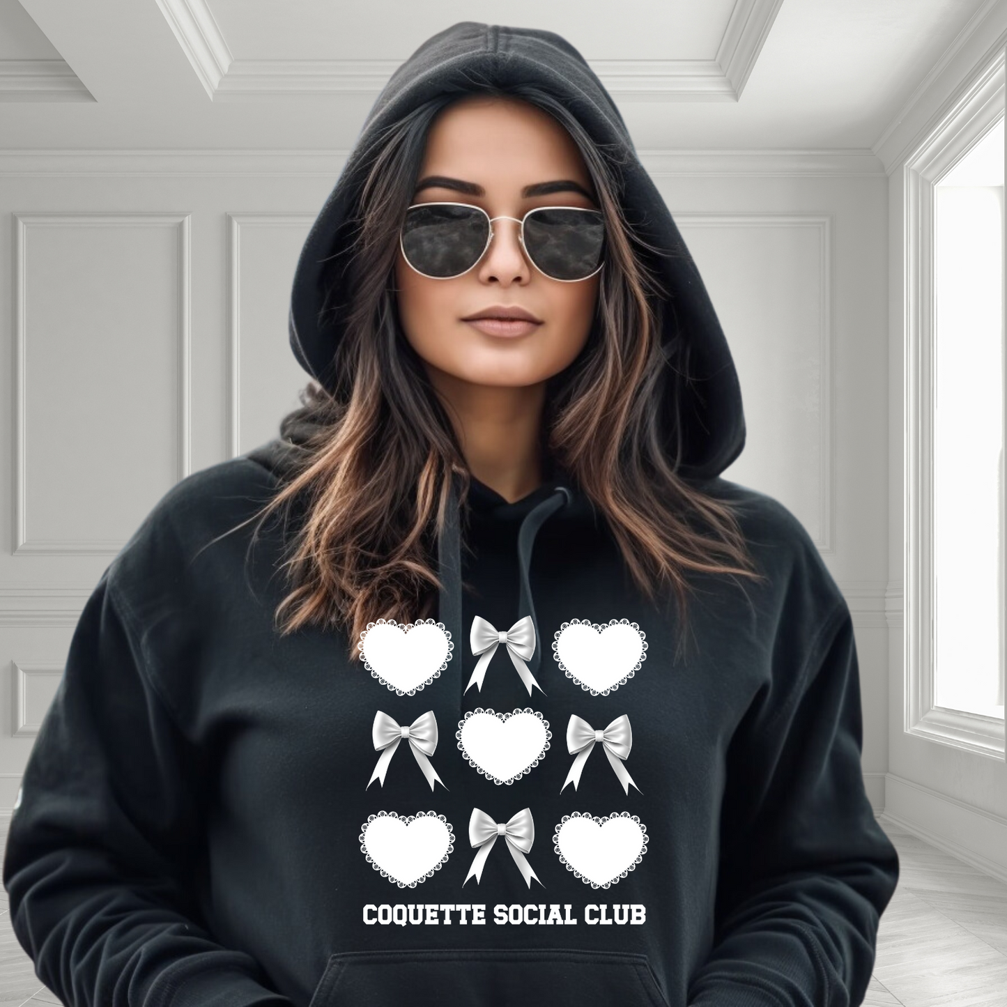 Coquette Social Club Pullover Hoodie