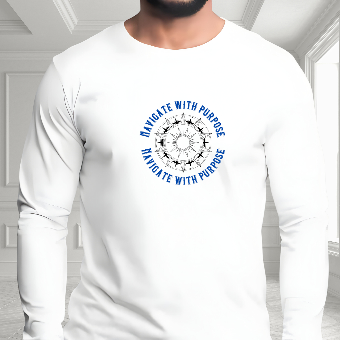 Navigate With Purpose Long Sleeve Tee