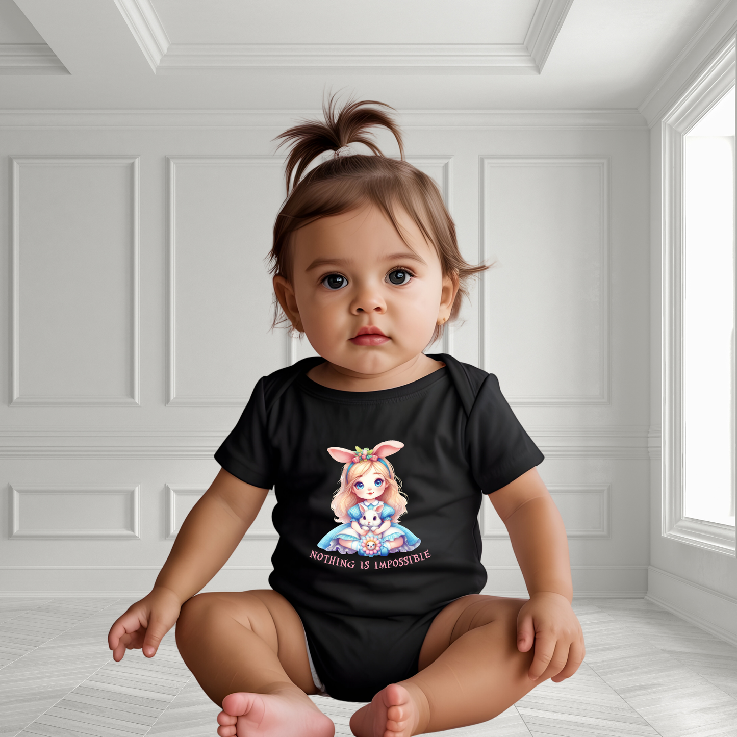 Nothing Is Impossible Infant Short Sleeve Onesie