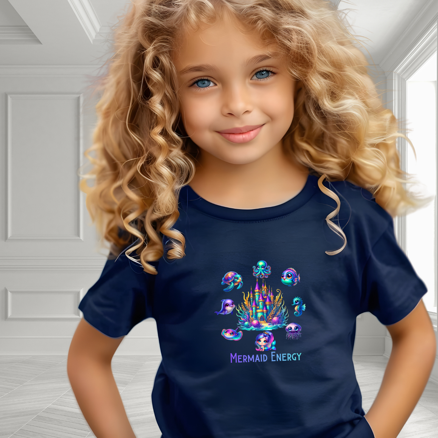 Mermaid Energy Kid's T-Shirt