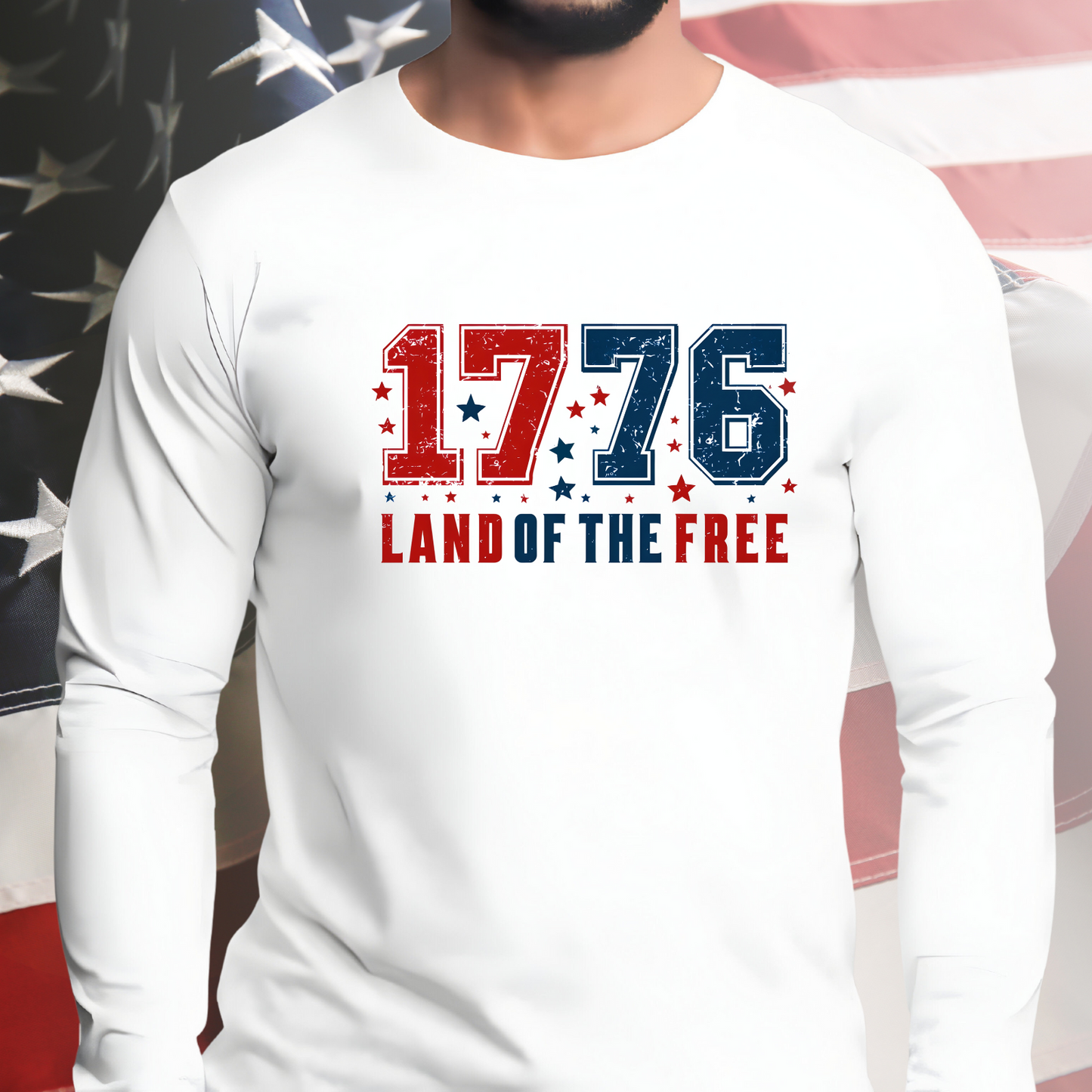 Land of The Free Long Sleeve Tee