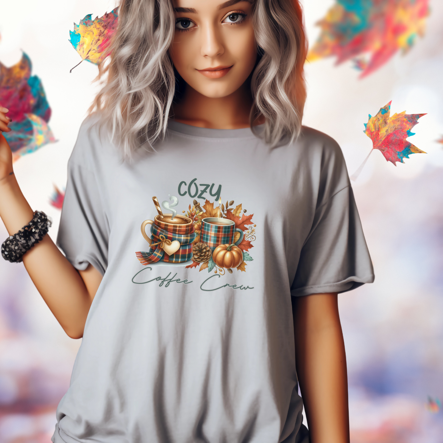 Cozy Coffee Crew T-Shirt