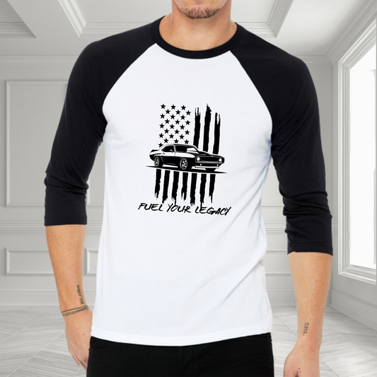 Fuel Your Legacy Baseball Tee