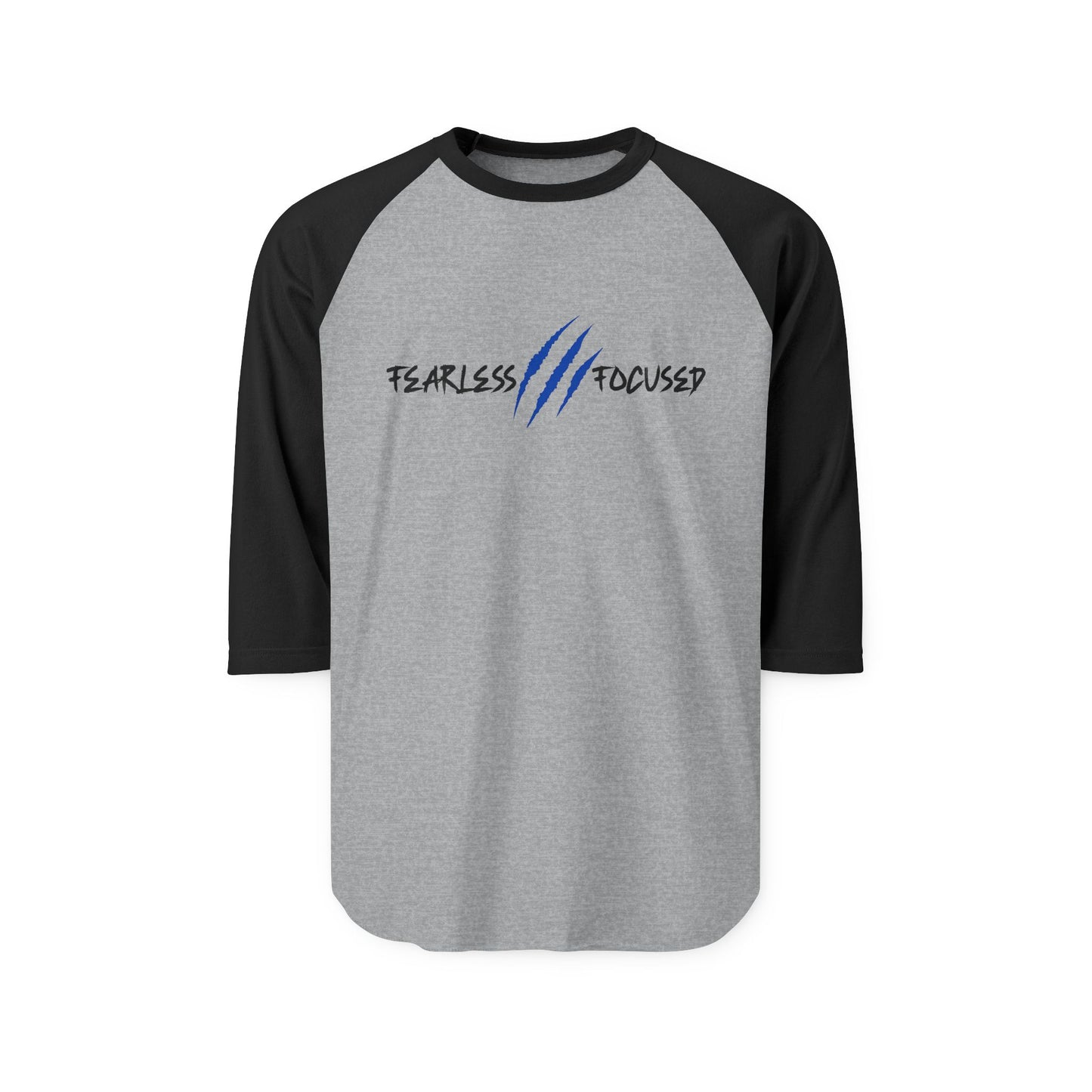 Fearless, Focused Sleeve Baseball Tee