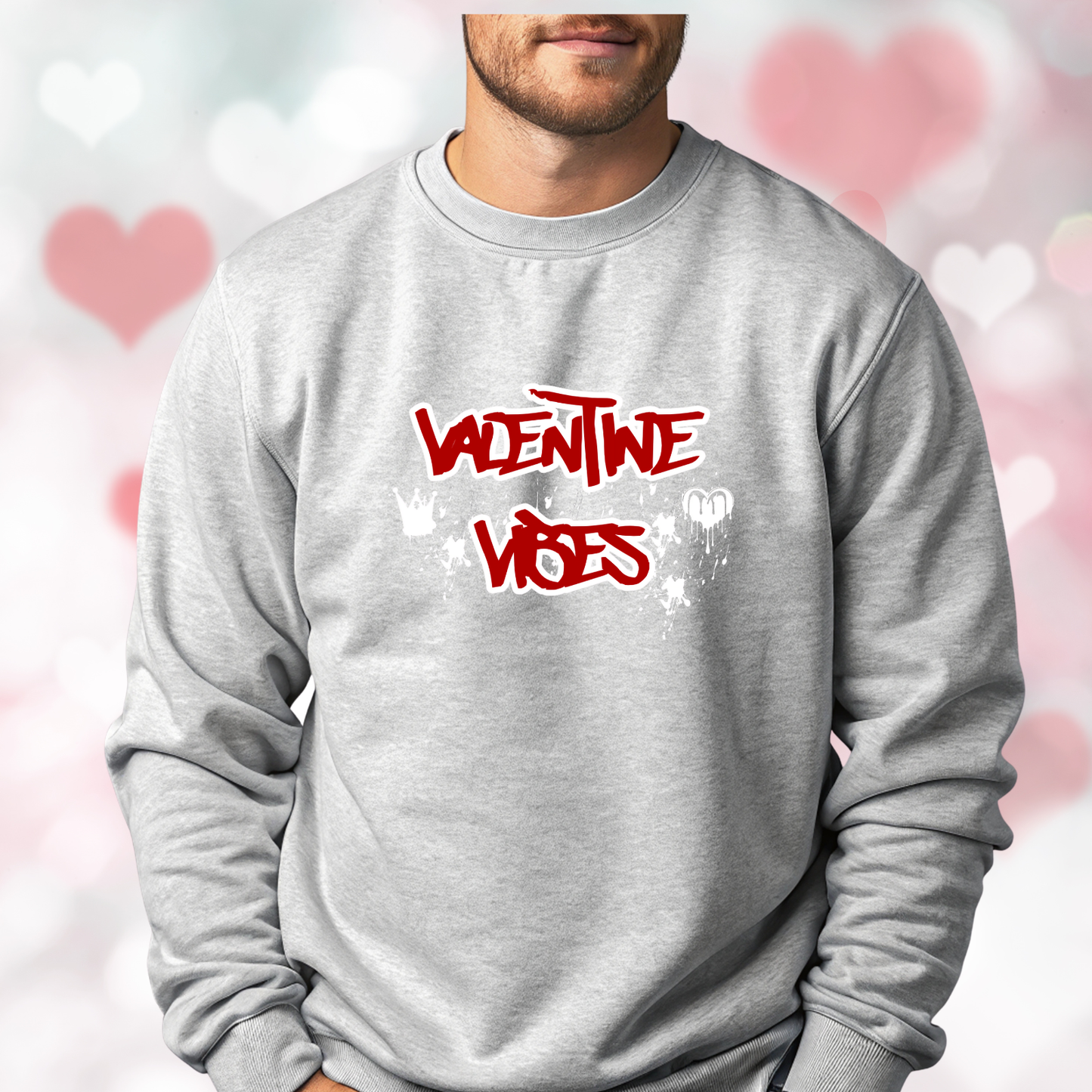 Valentine Vibes Crewneck Sweatshirt
