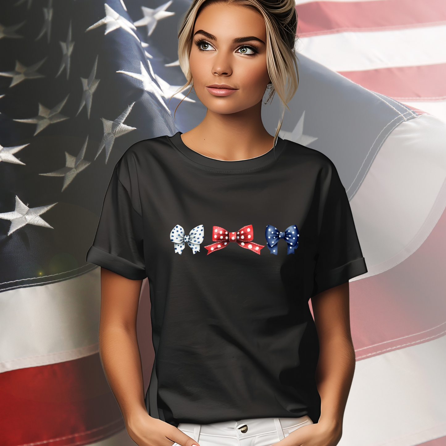 Patriotic Bows T-Shirt
