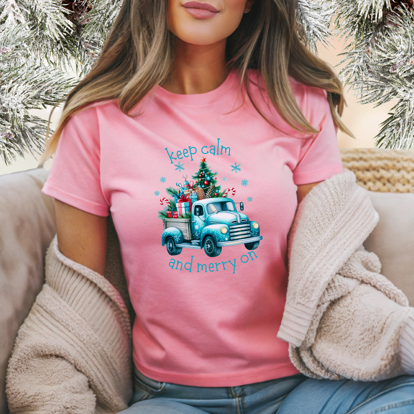 Keep Calm And Merry On T-Shirt