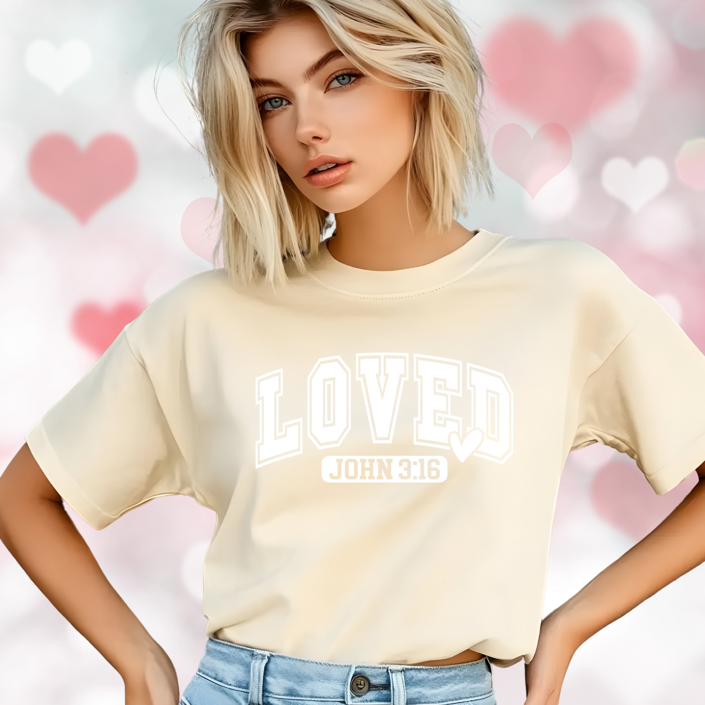 Loved John 3:16 T-Shirt