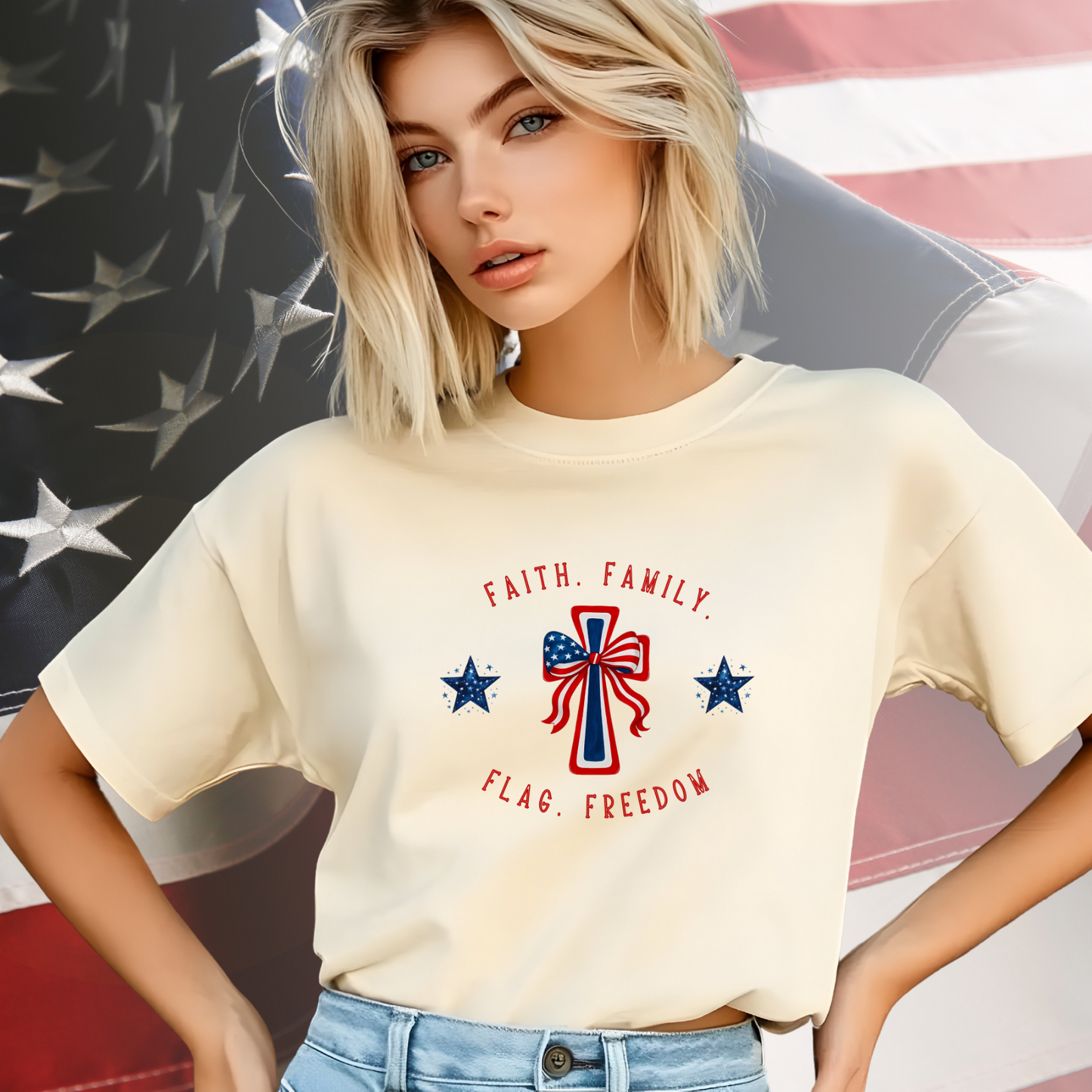 Faith Family Freedom T-Shirt