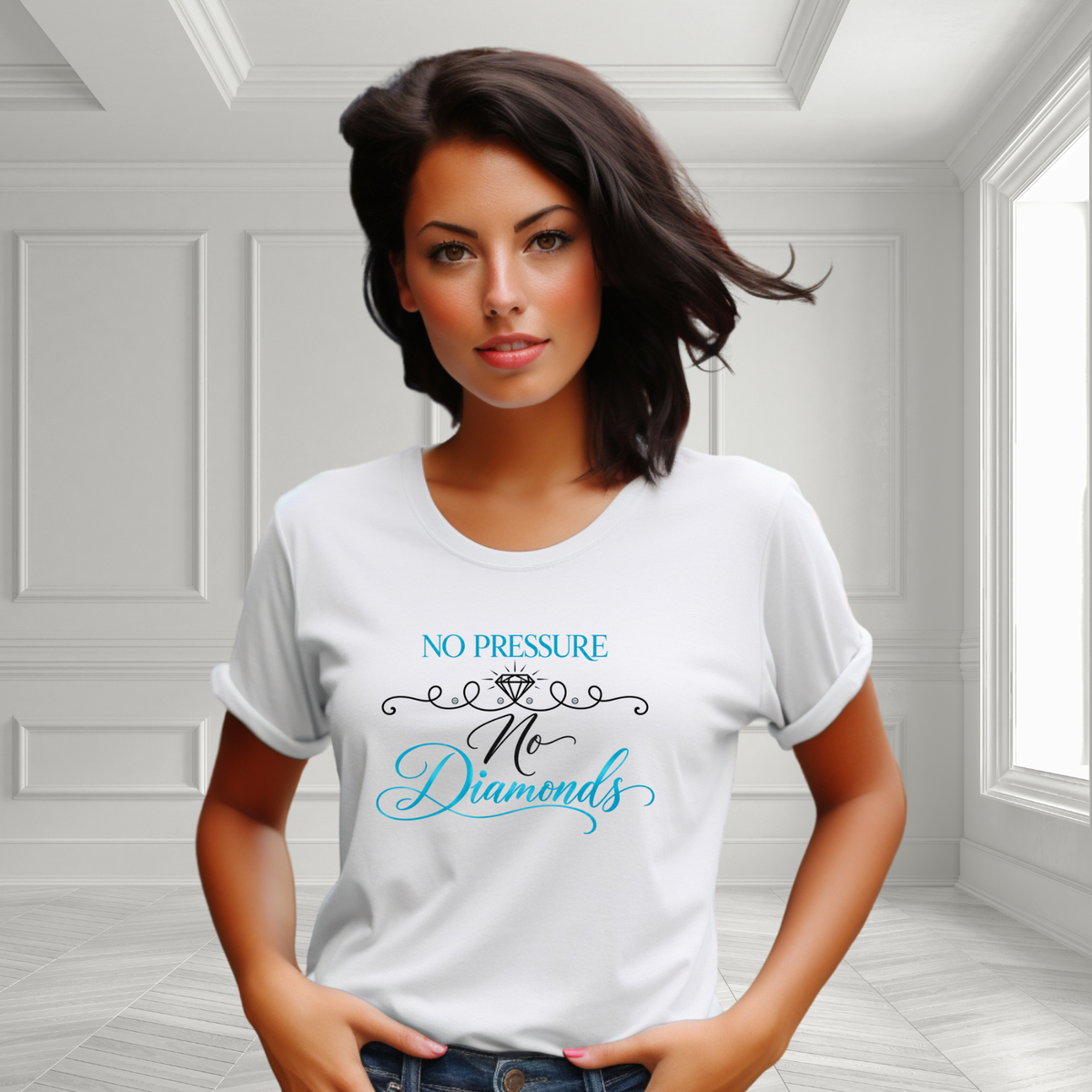 No Pressure No Diamonds T‑Shirt