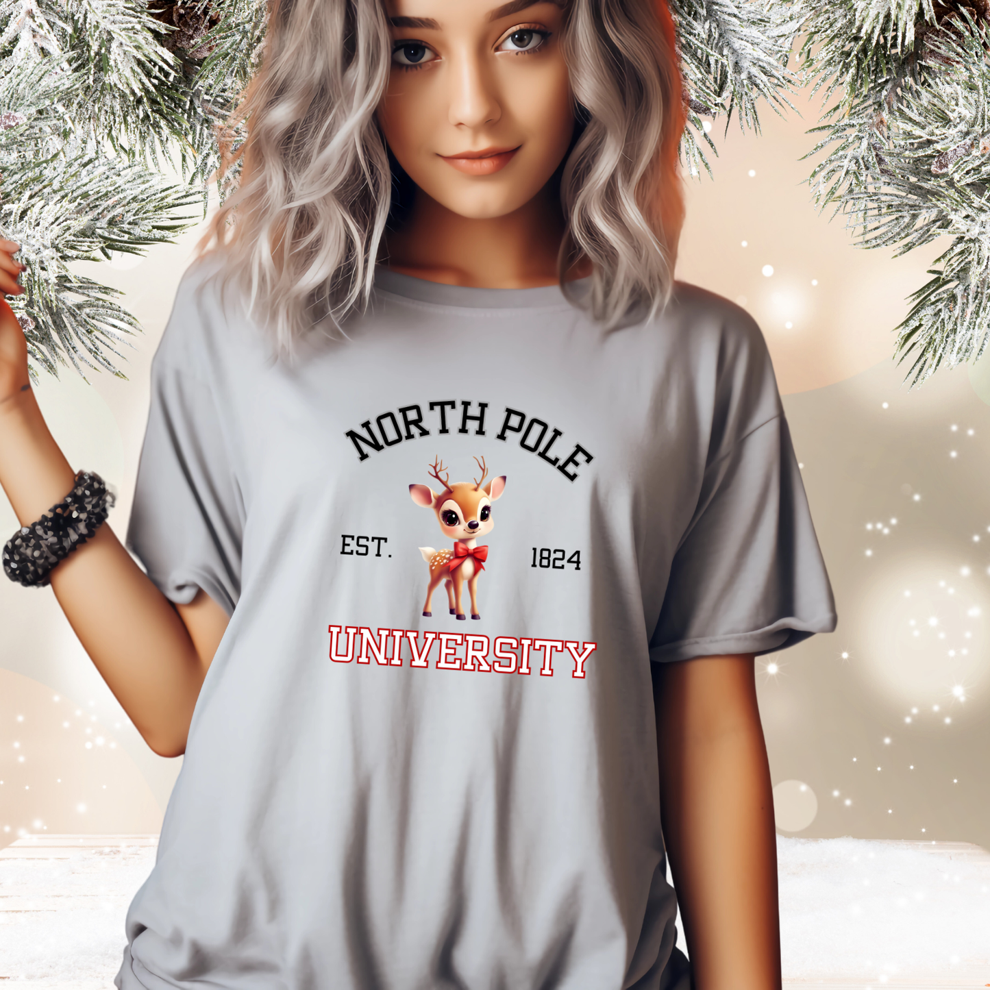 North Pole University T-Shirt