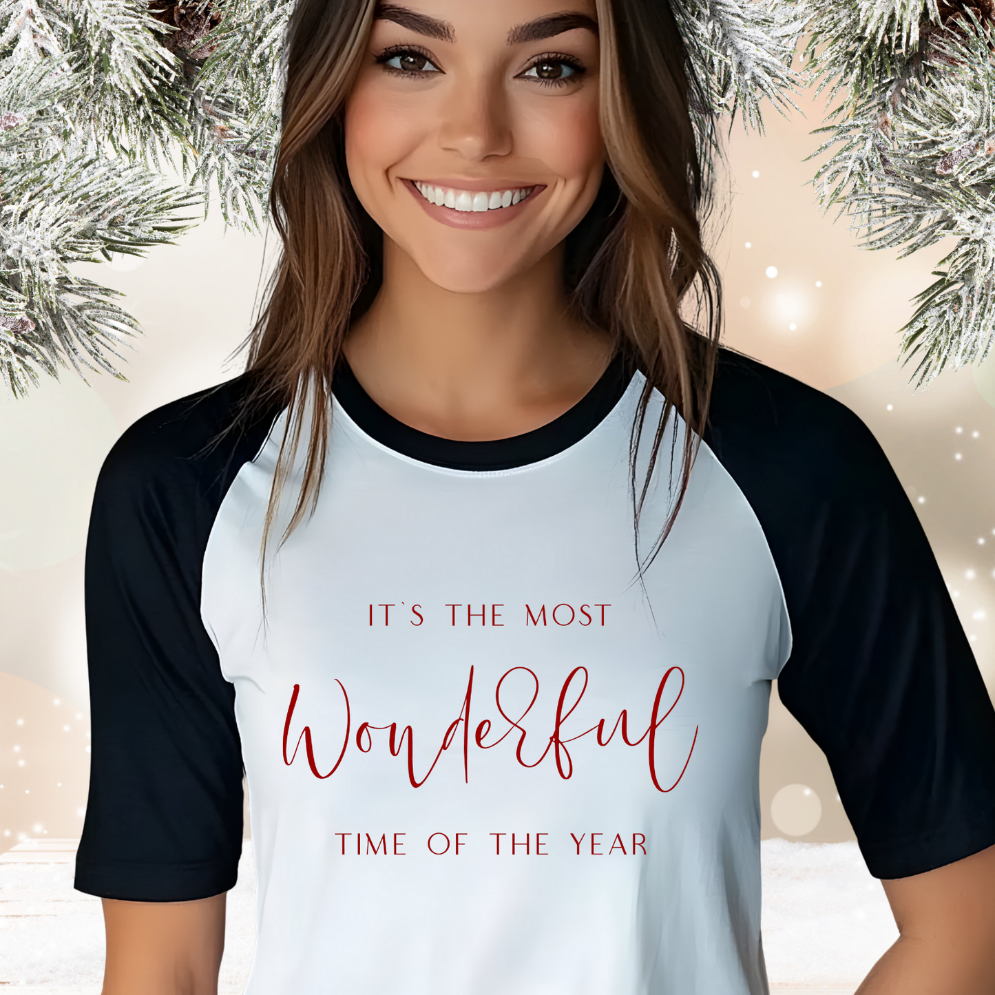Most Wonderful Time Of The Year Baseball Tee