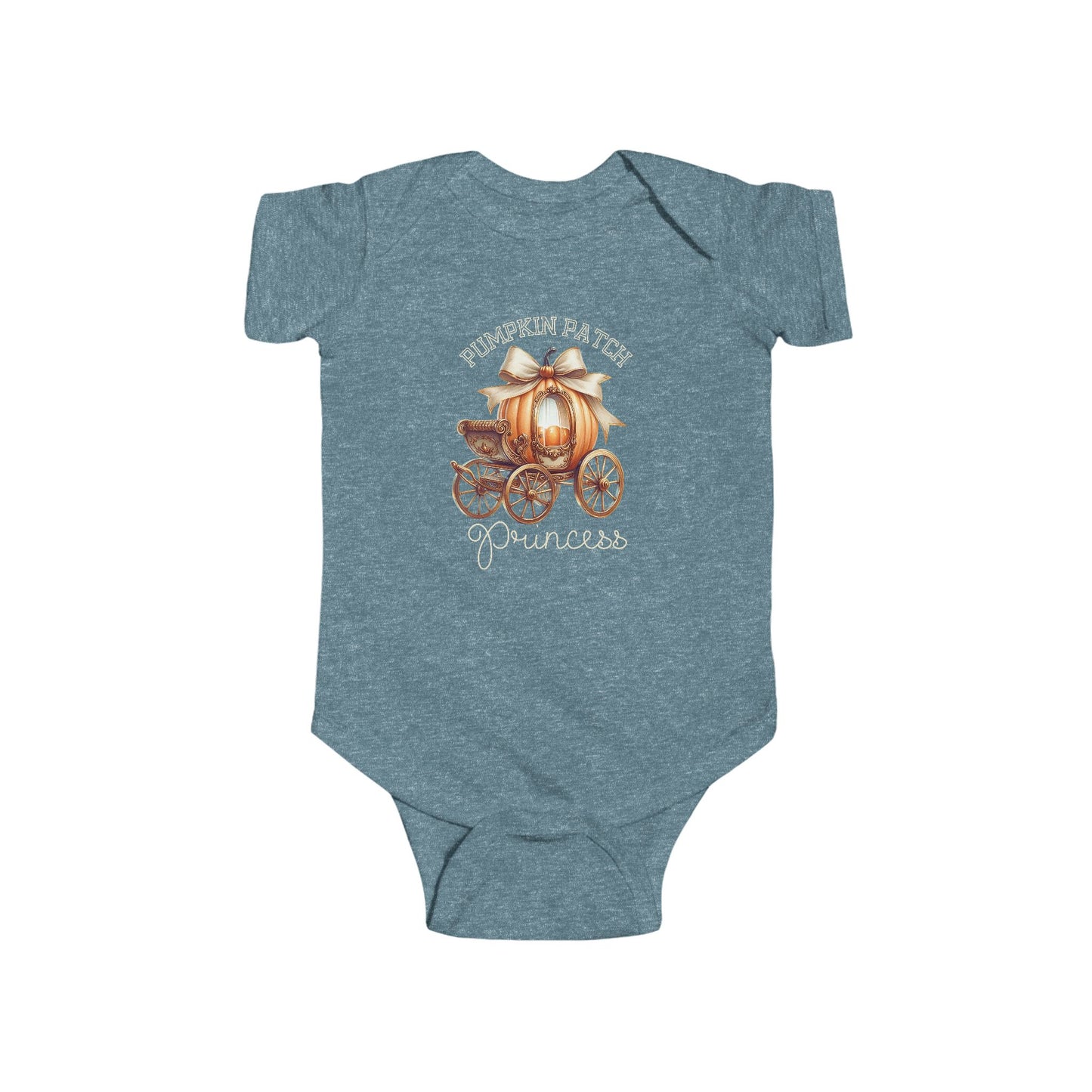 Pumpkin Patch Princess Infant Short Sleeve Onesie