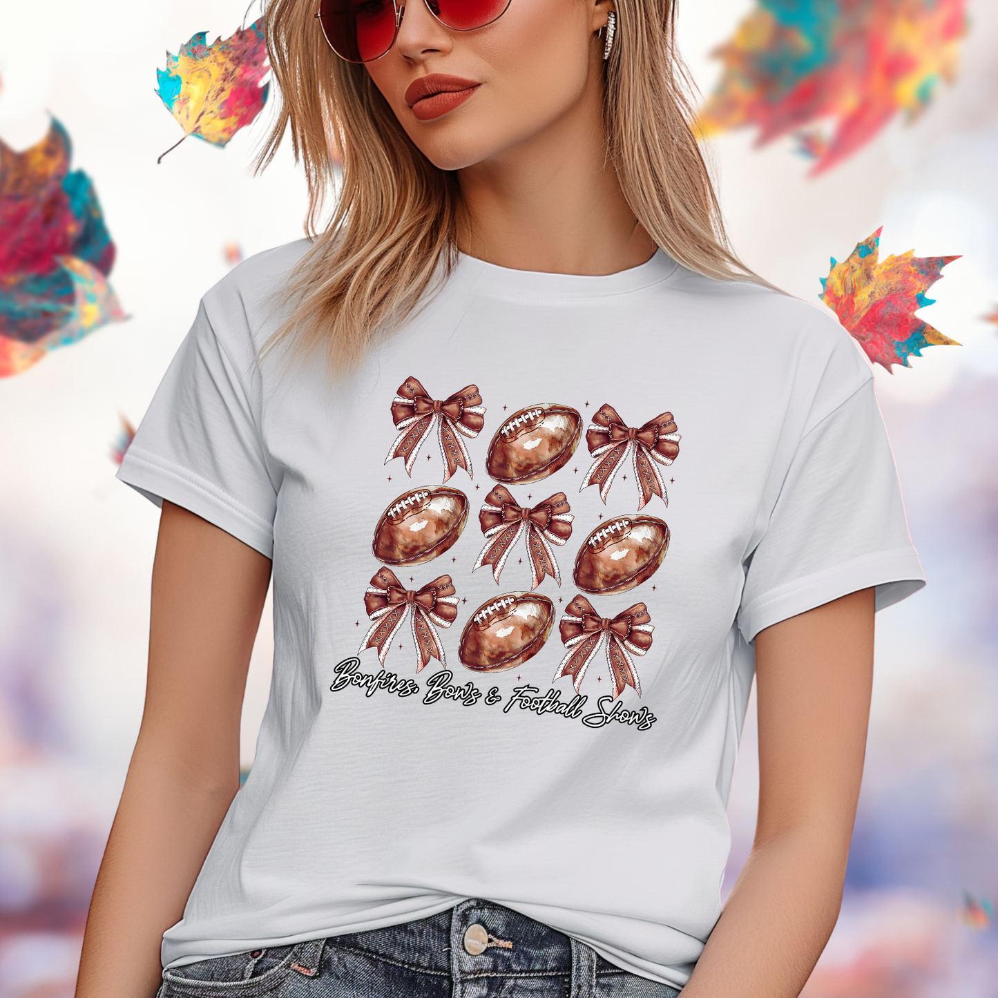 Bonfires, Bows, & Football Shows T-Shirt