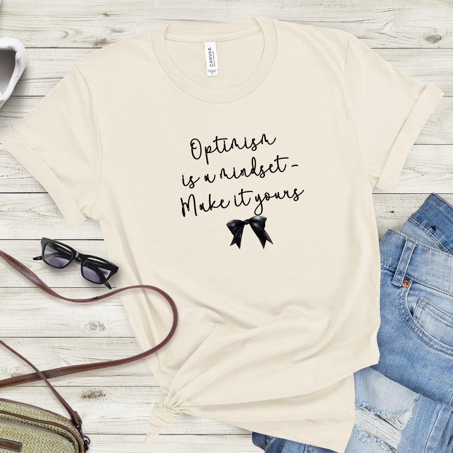 Optimism Is A Mindset T-Shirt