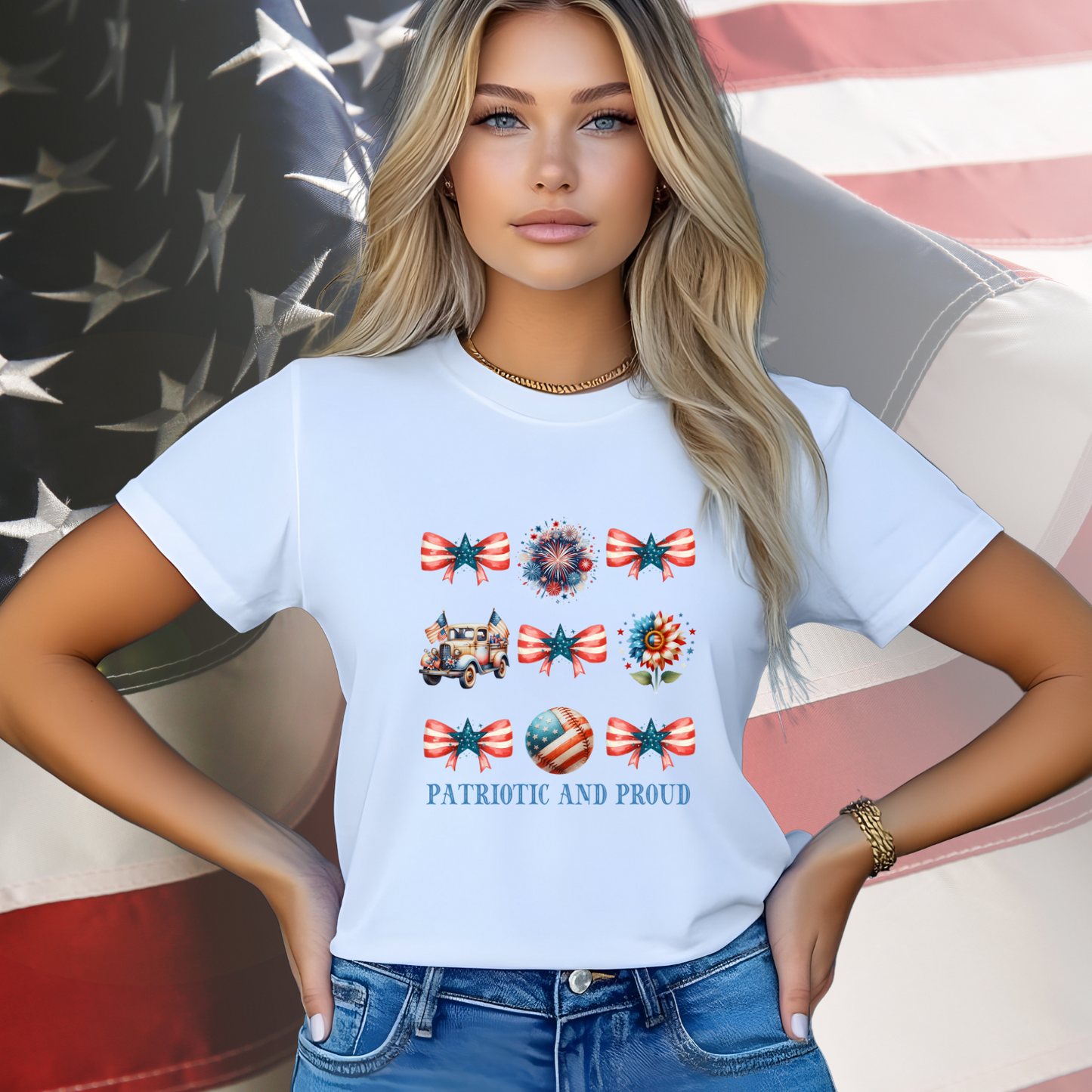Patriotic And Proud T-Shirt