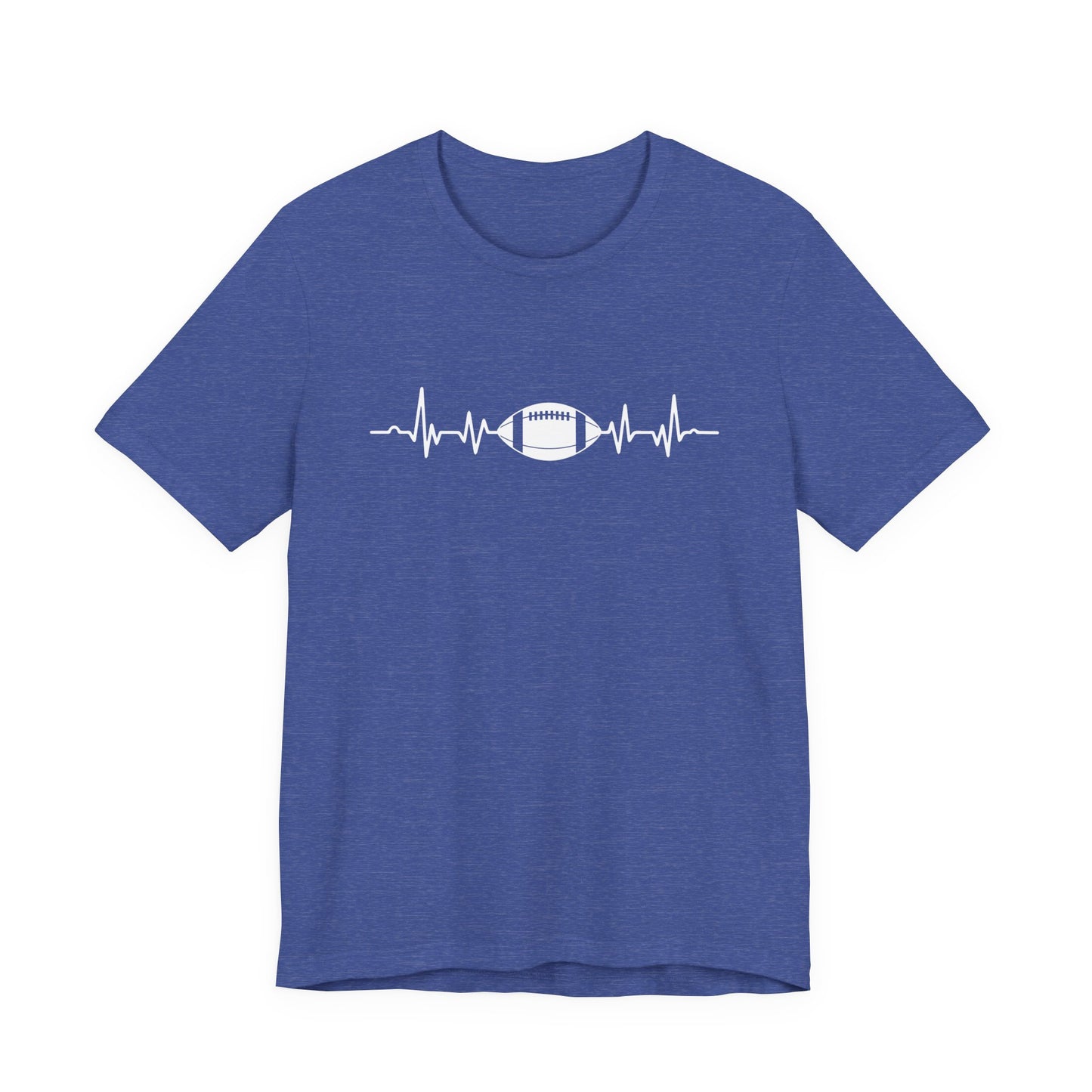 Football Heartbeat T-Shirt