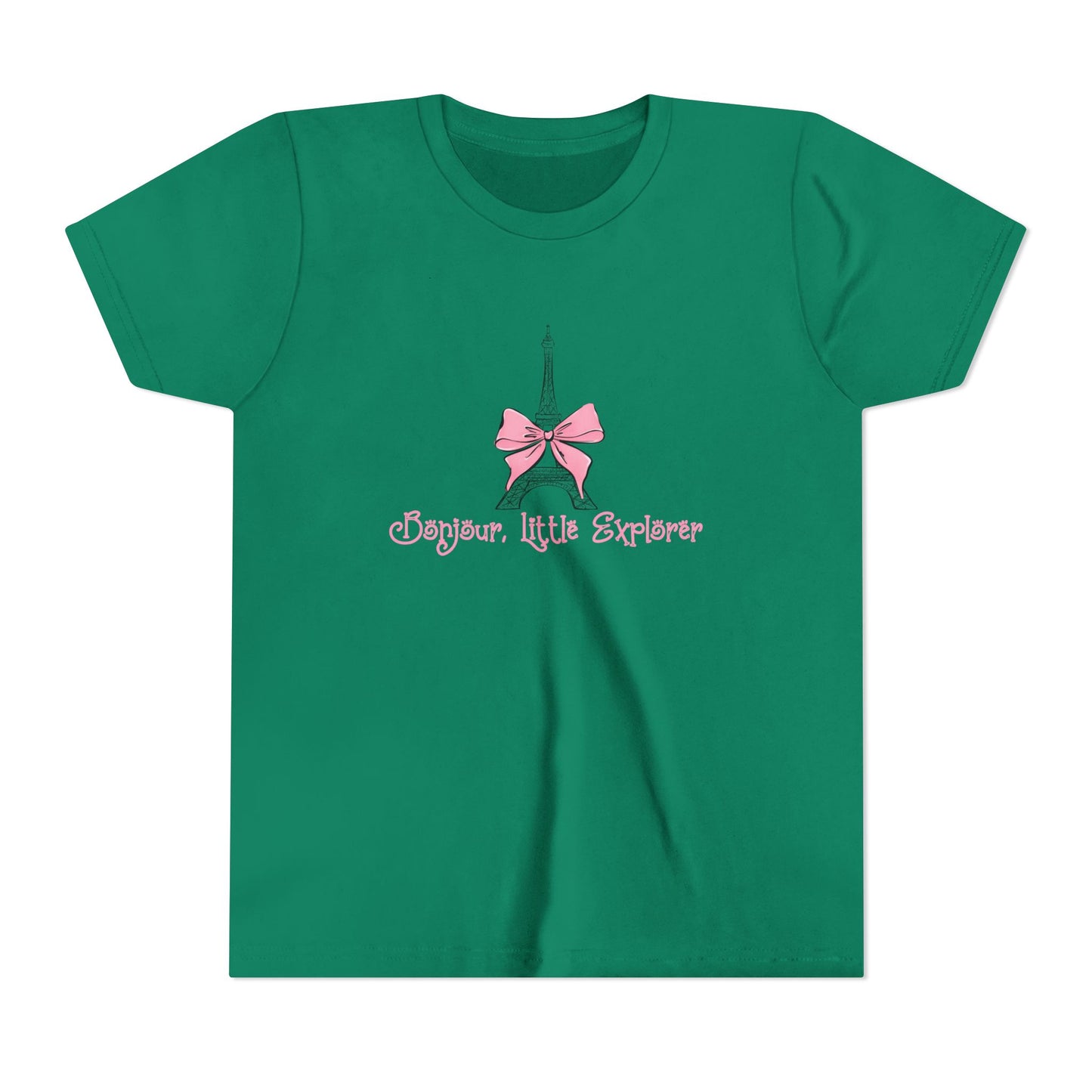 Bonjour, Little Explorer Kid's T-Shirt