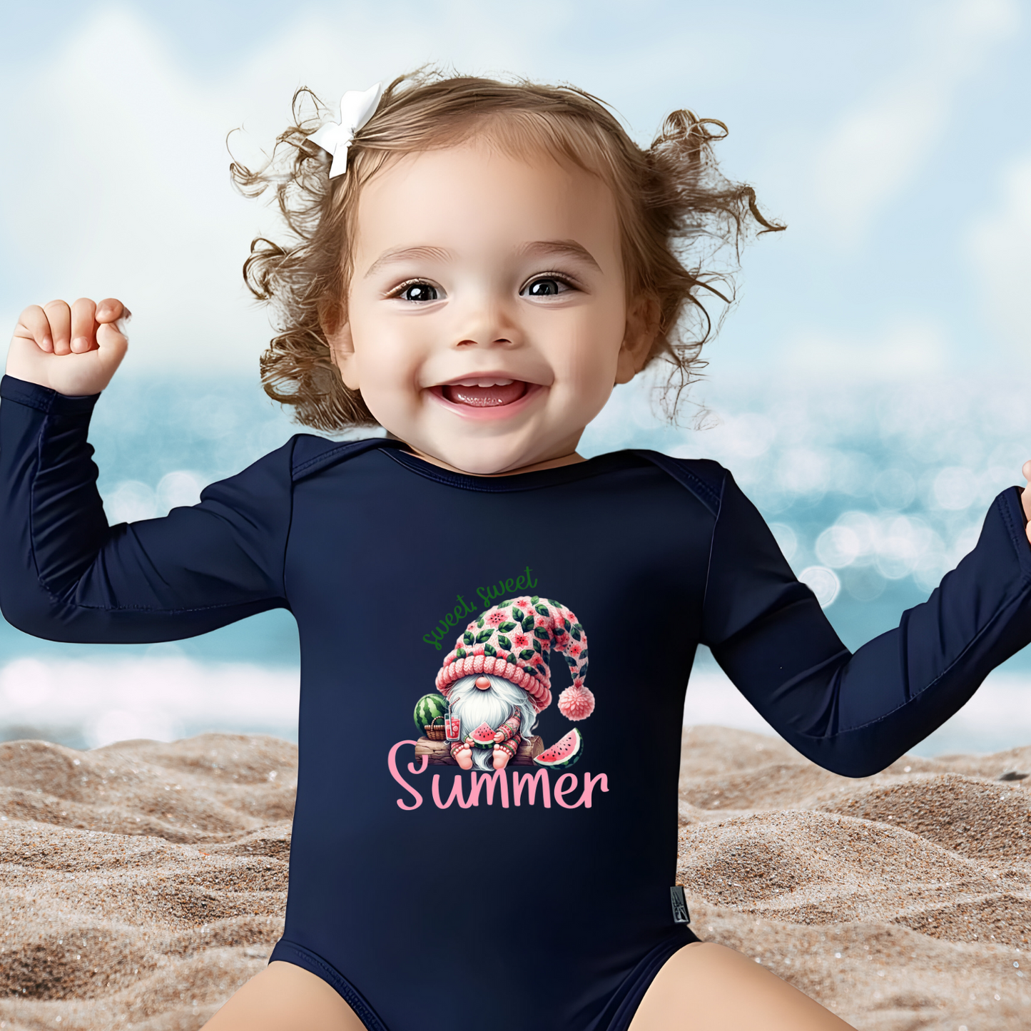 Sweet Sweet Summer Infant Long Sleeve Onesie