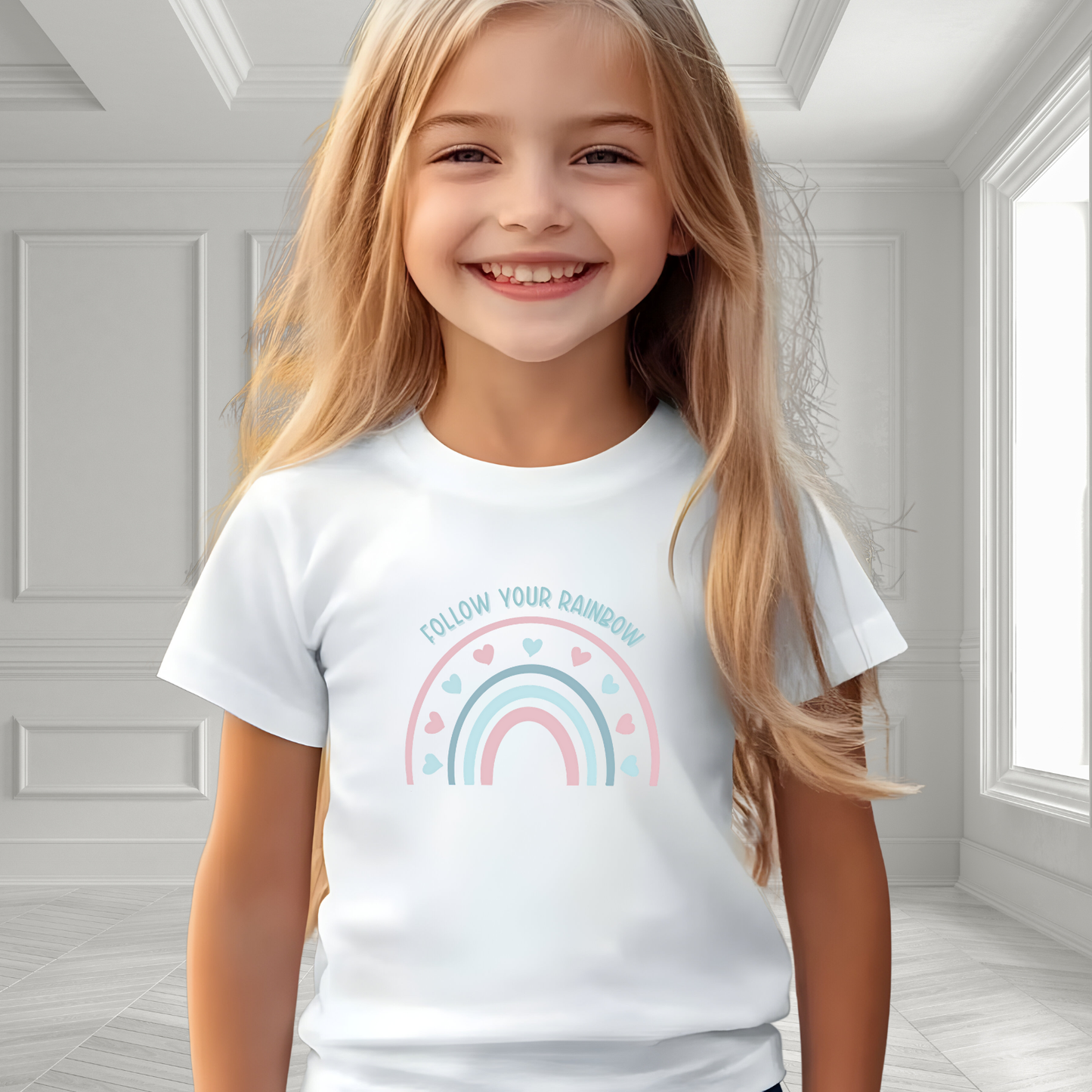 Follow Your Rainbow Kid's T-Shirt