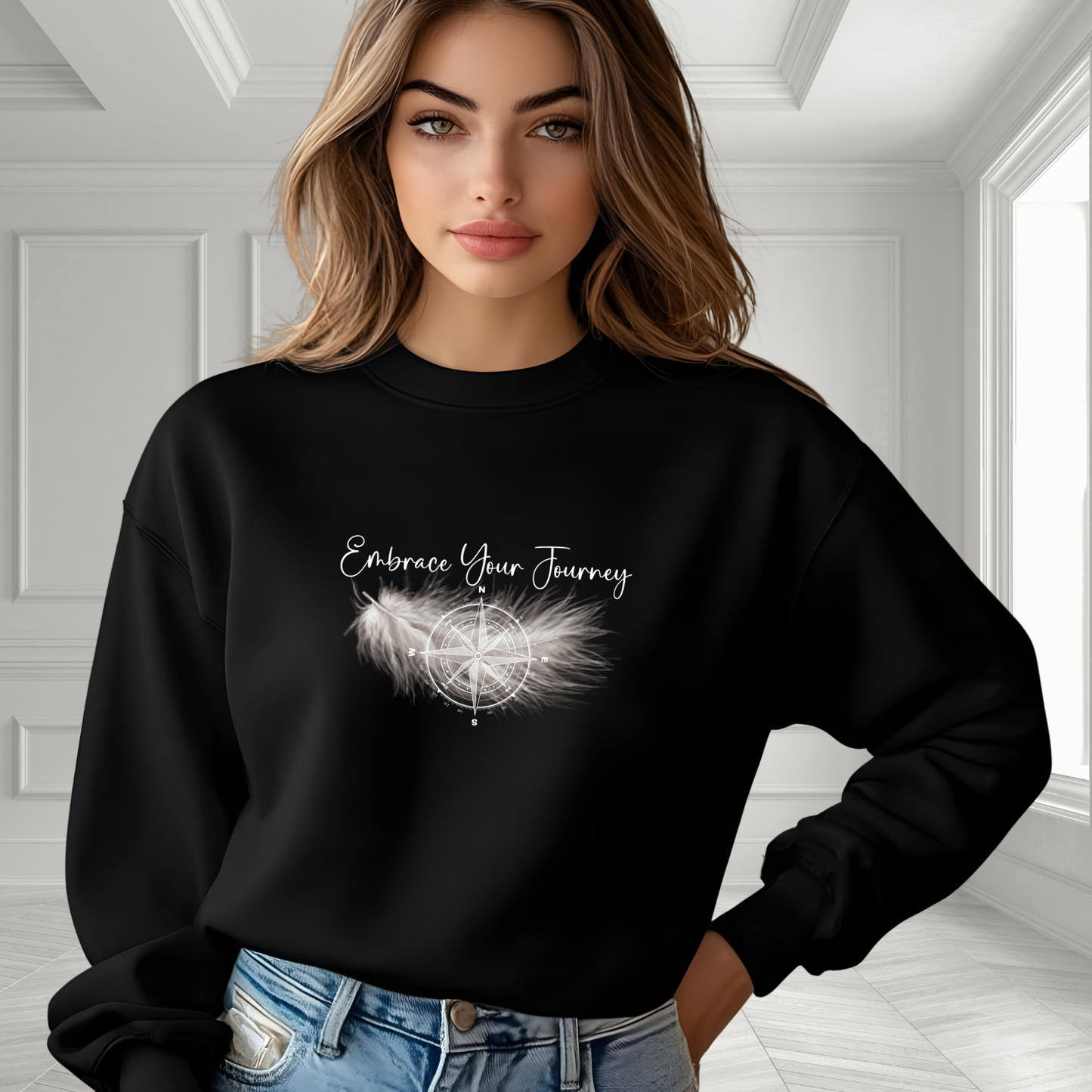Embrace Your Journey Crewneck Sweatshirt