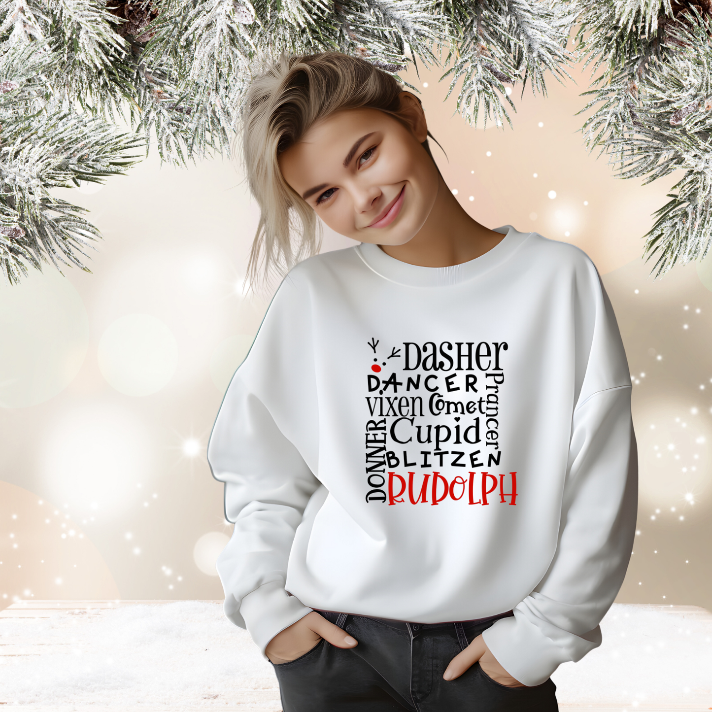 Rudolph Crewneck Sweatshirt