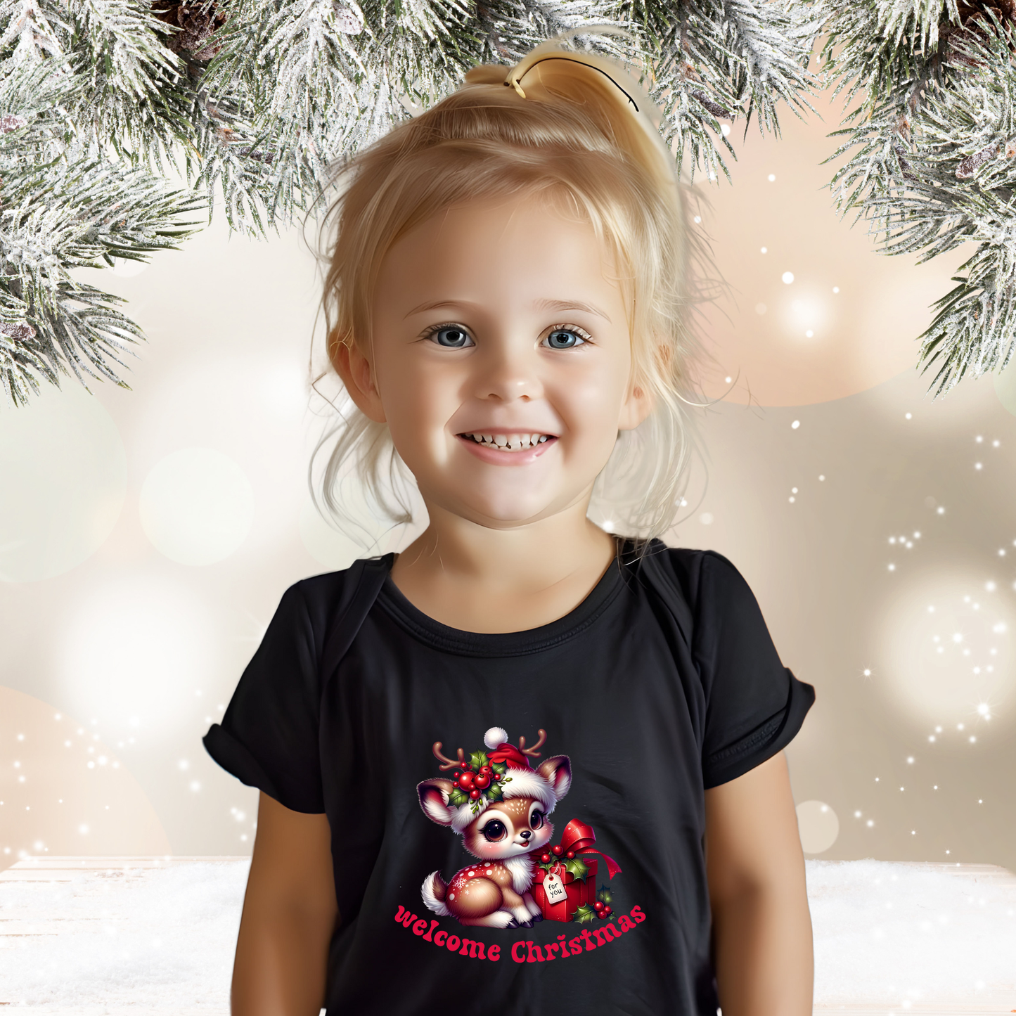 Welcome Christmas Toddler T-Shirt