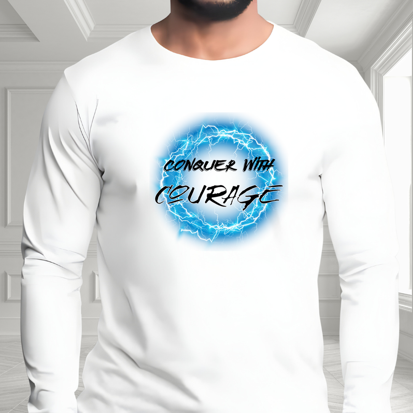 Conquer With Courage Long Sleeve Tee