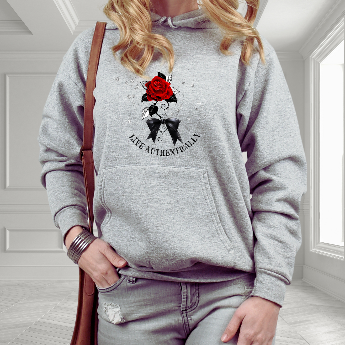 Live Authentically Pullover Hoodie