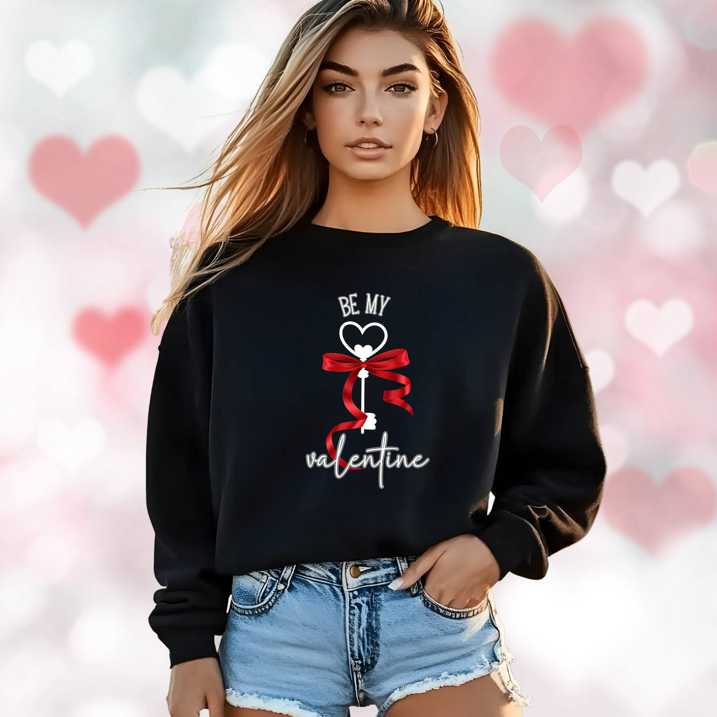 Be My Valentine Crewneck Sweatshirt