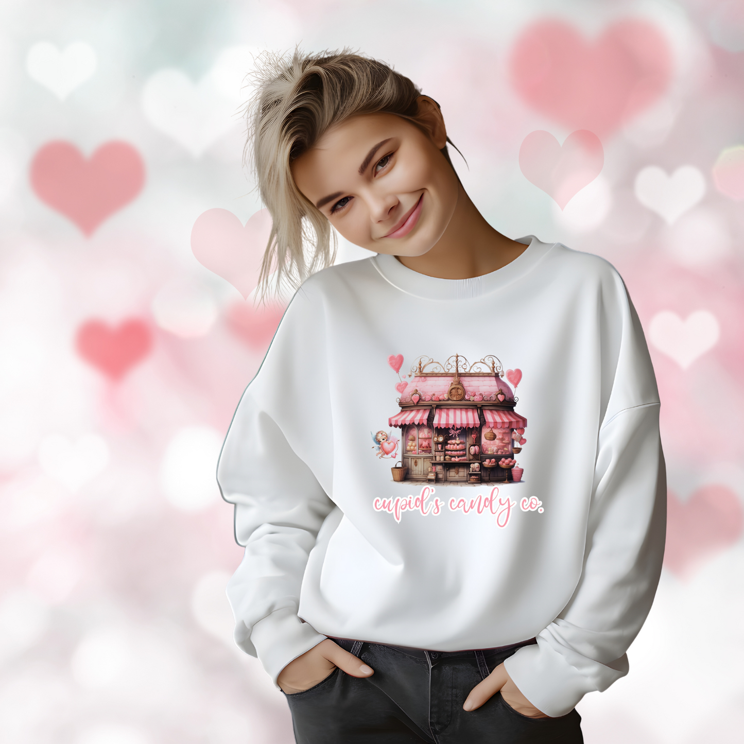 Cupid’s Candy Co. Crewneck