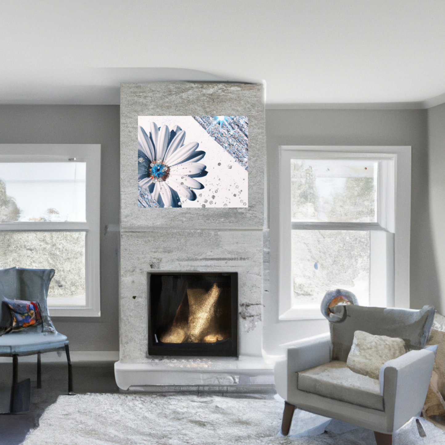 Tranquility in Bloom Canvas Wall Art