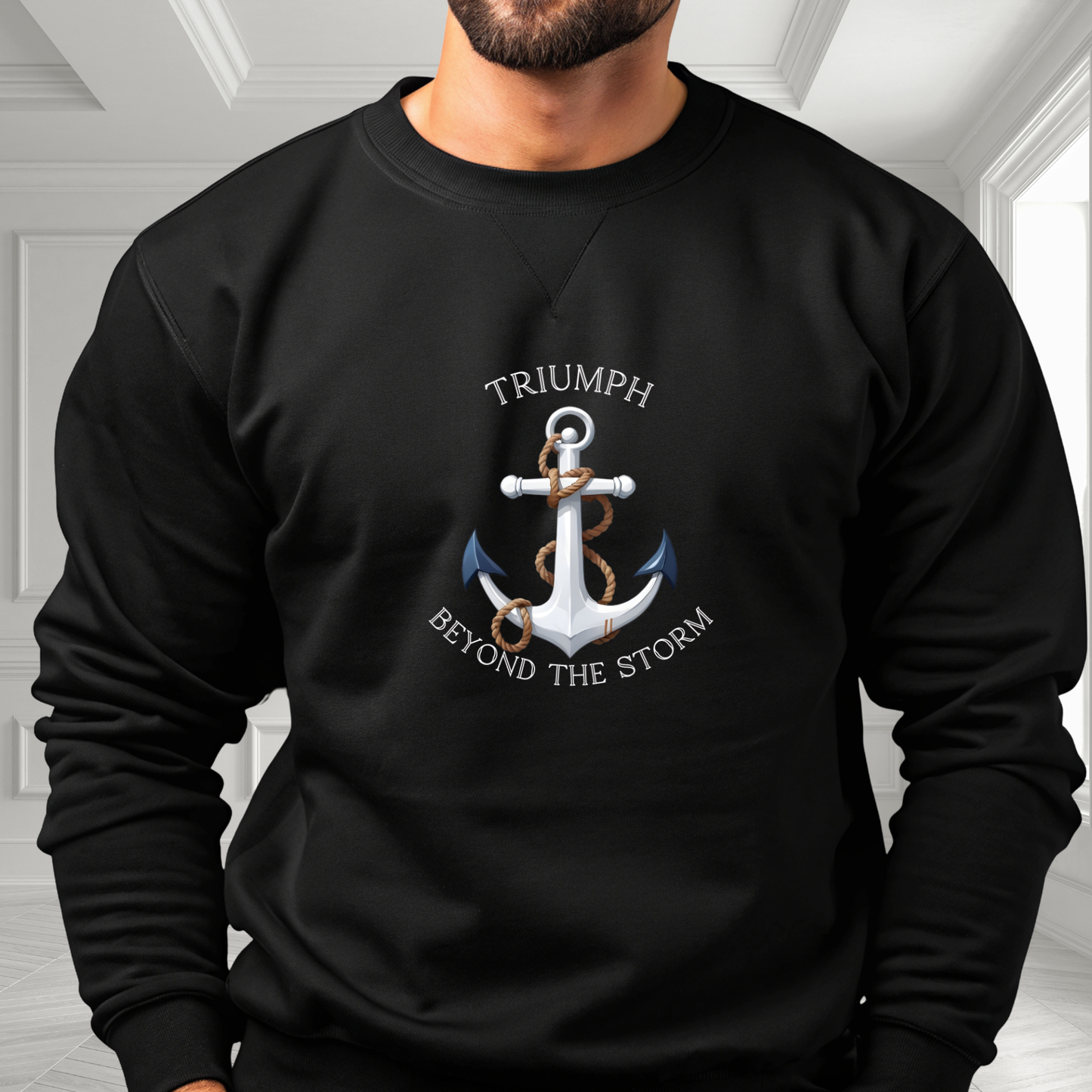 Triumph Beyond The Storm Crewneck Sweatshirt