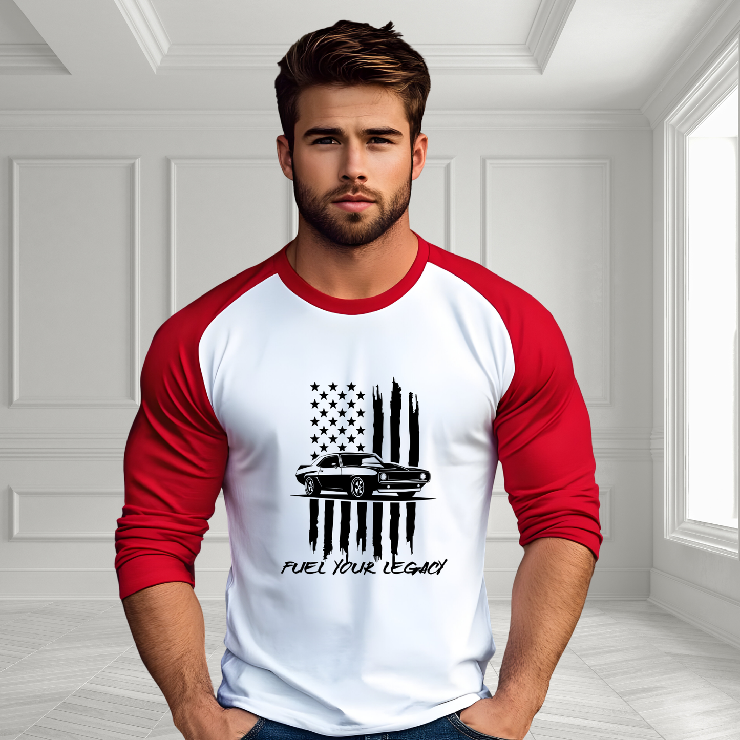 Fuel Your Legacy Baseball Tee
