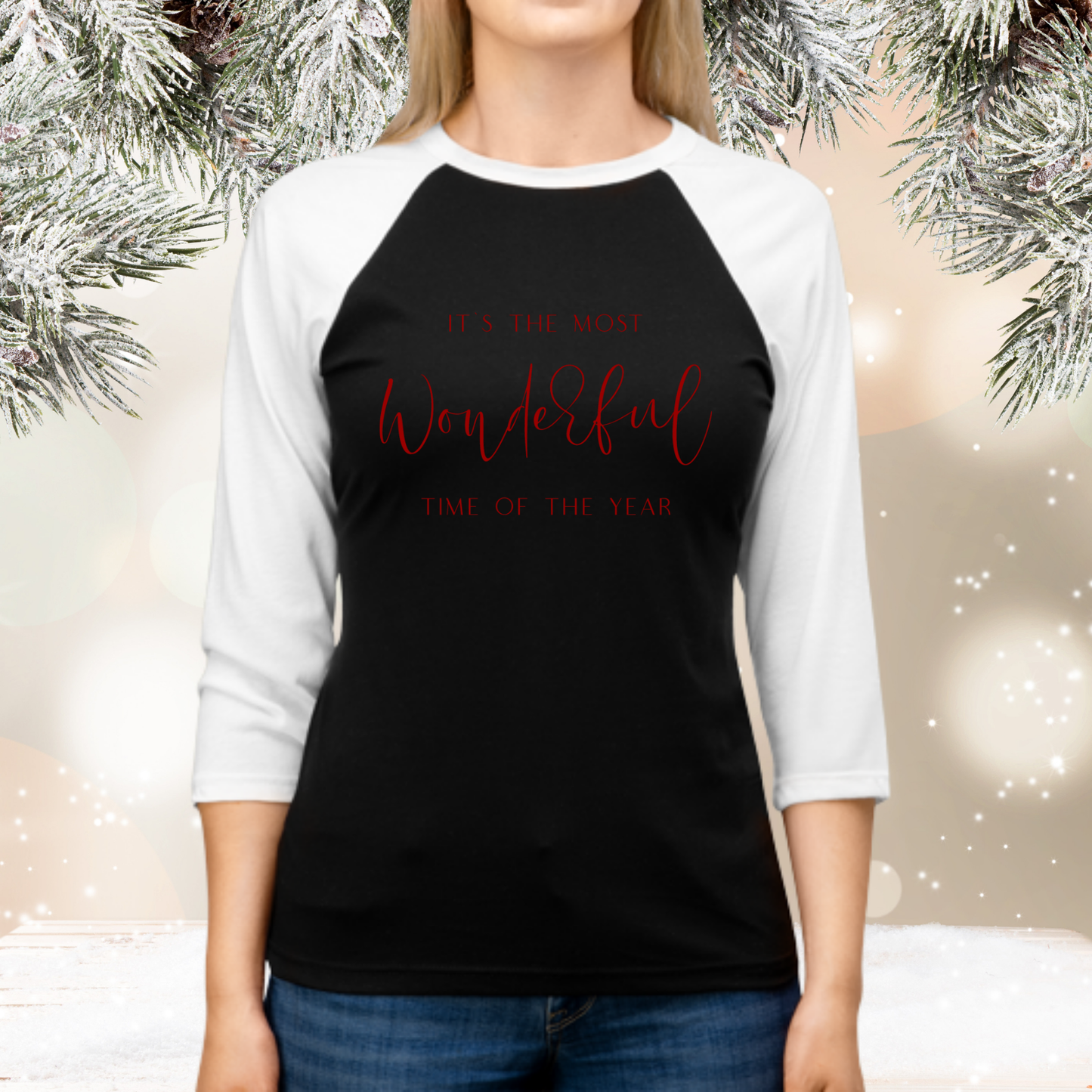 Most Wonderful Time Of The Year Baseball Tee