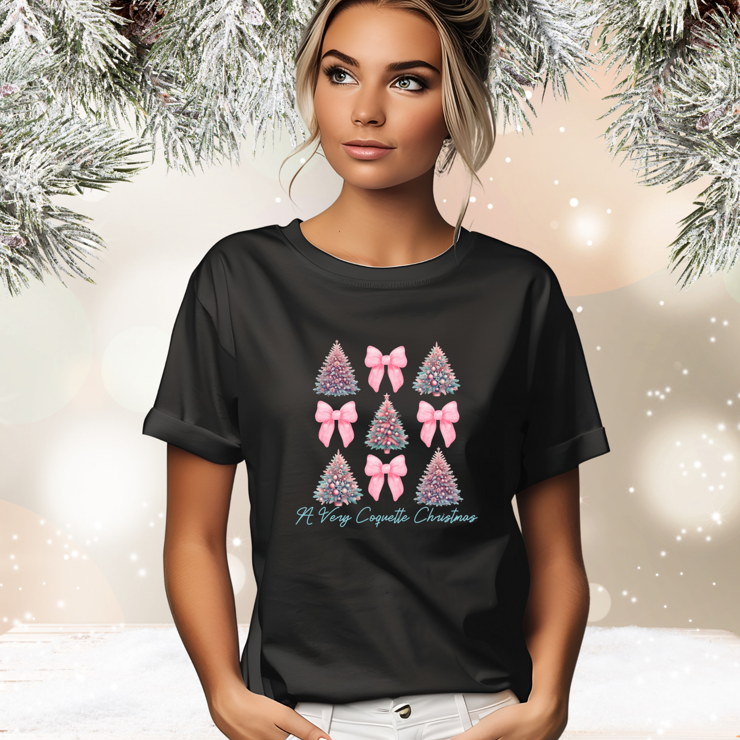 A Very Coquette Christmas T-Shirt