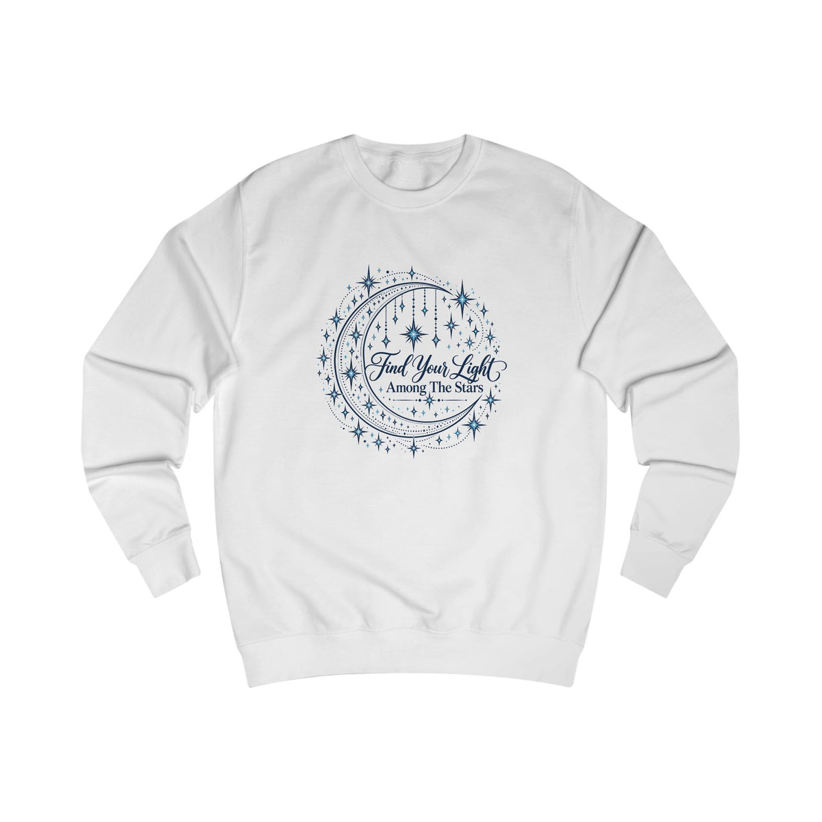 Find Your Light Among The Stars Crewneck Sweatshirt