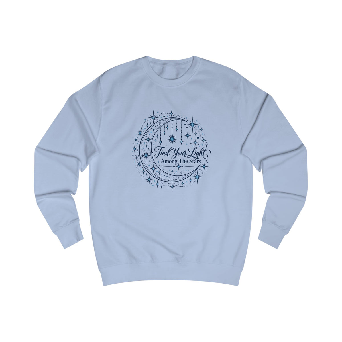 Find Your Light Among The Stars Crewneck Sweatshirt