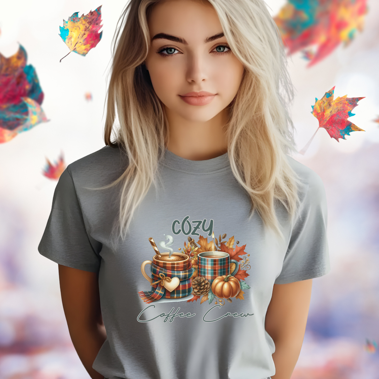 Cozy Coffee Crew T-Shirt