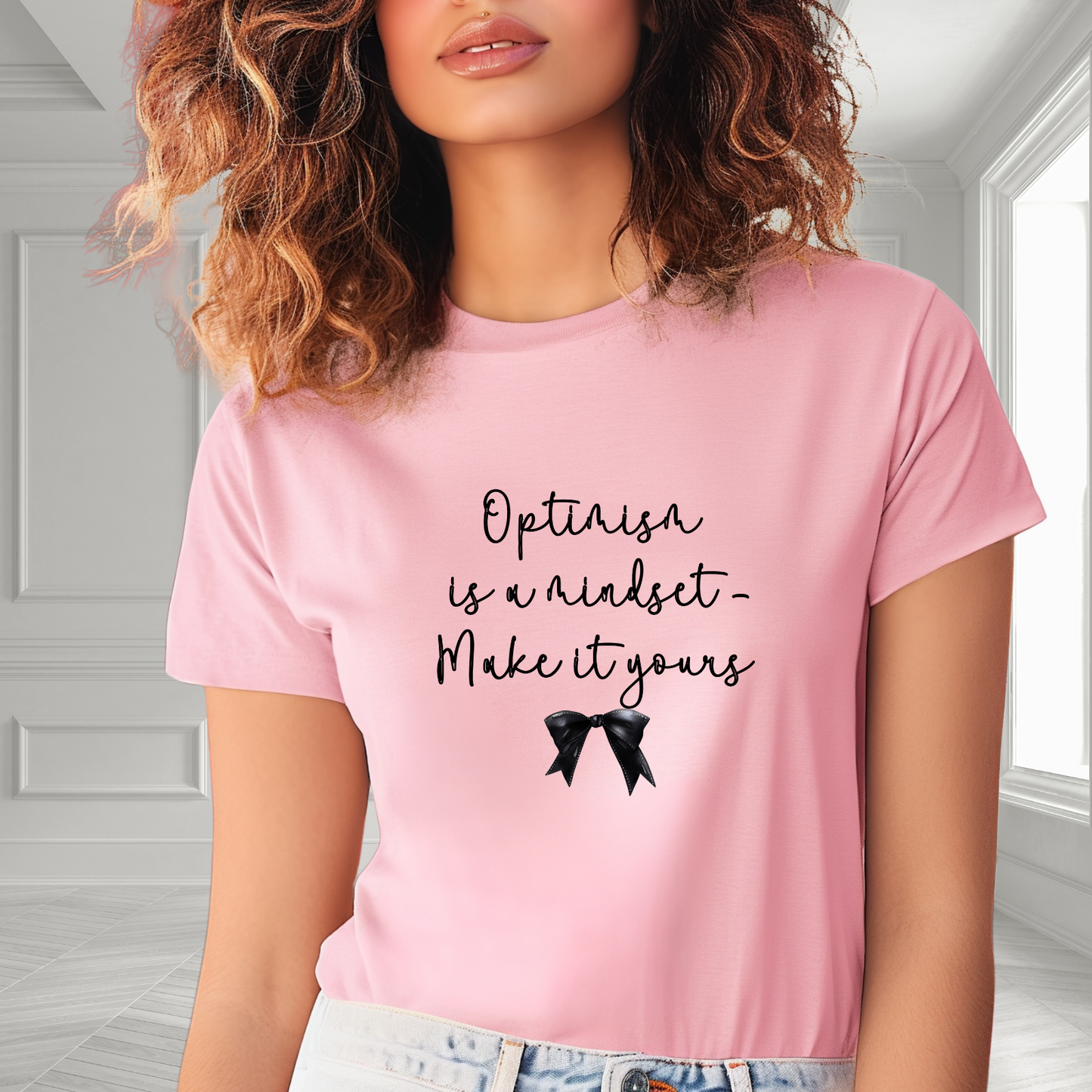 Optimism Is A Mindset T-Shirt