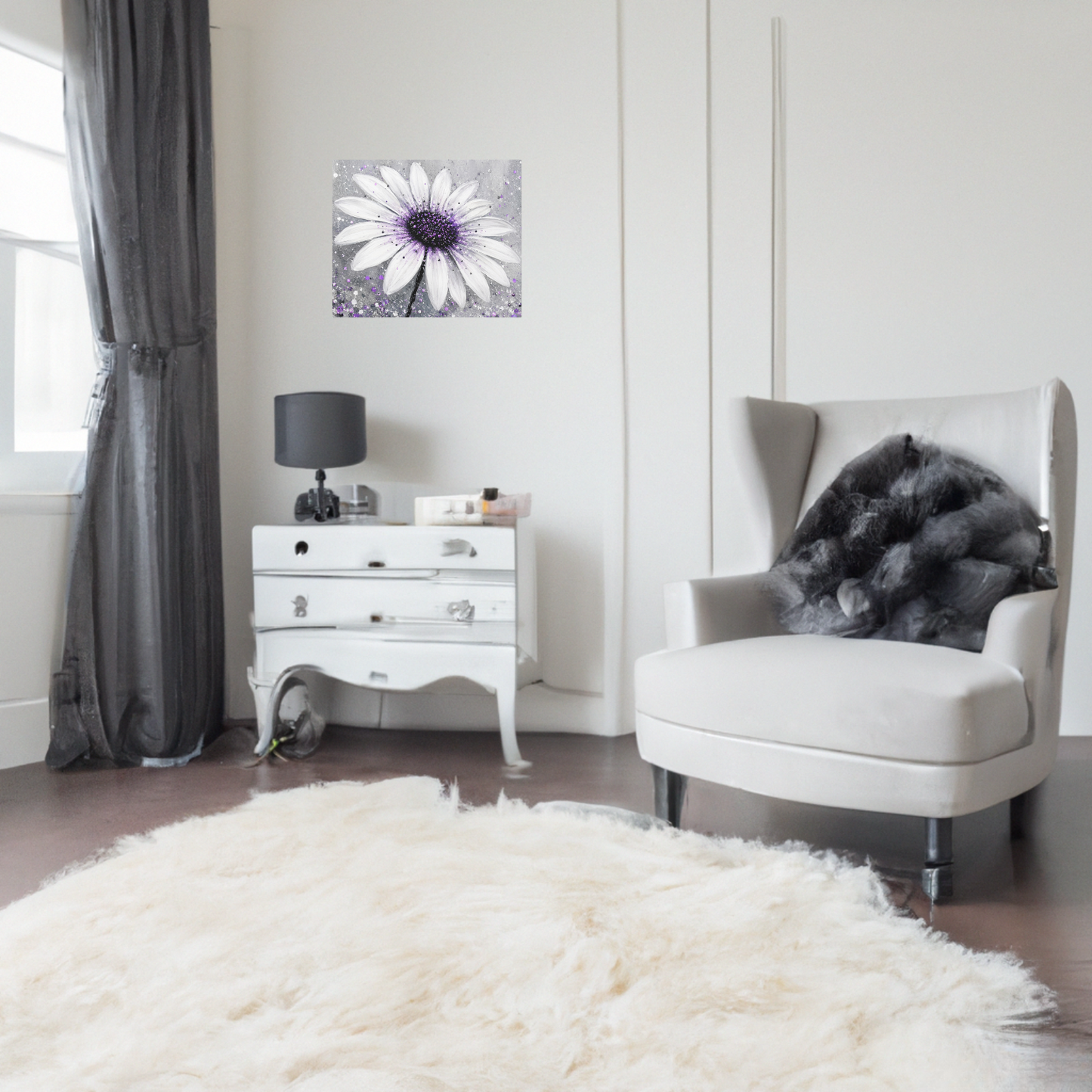 Lavender Elegance Canvas Wall Art