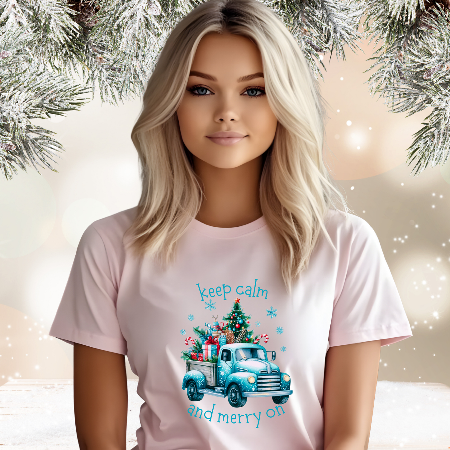 Keep Calm And Merry On T-Shirt