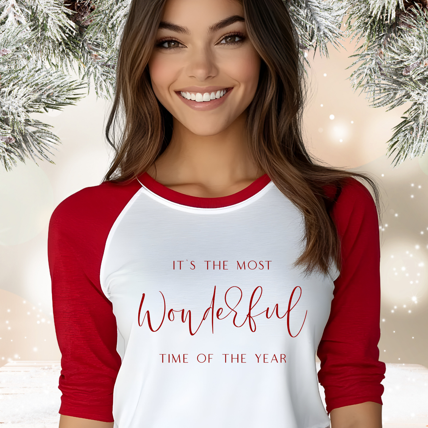 Most Wonderful Time Of The Year Baseball Tee