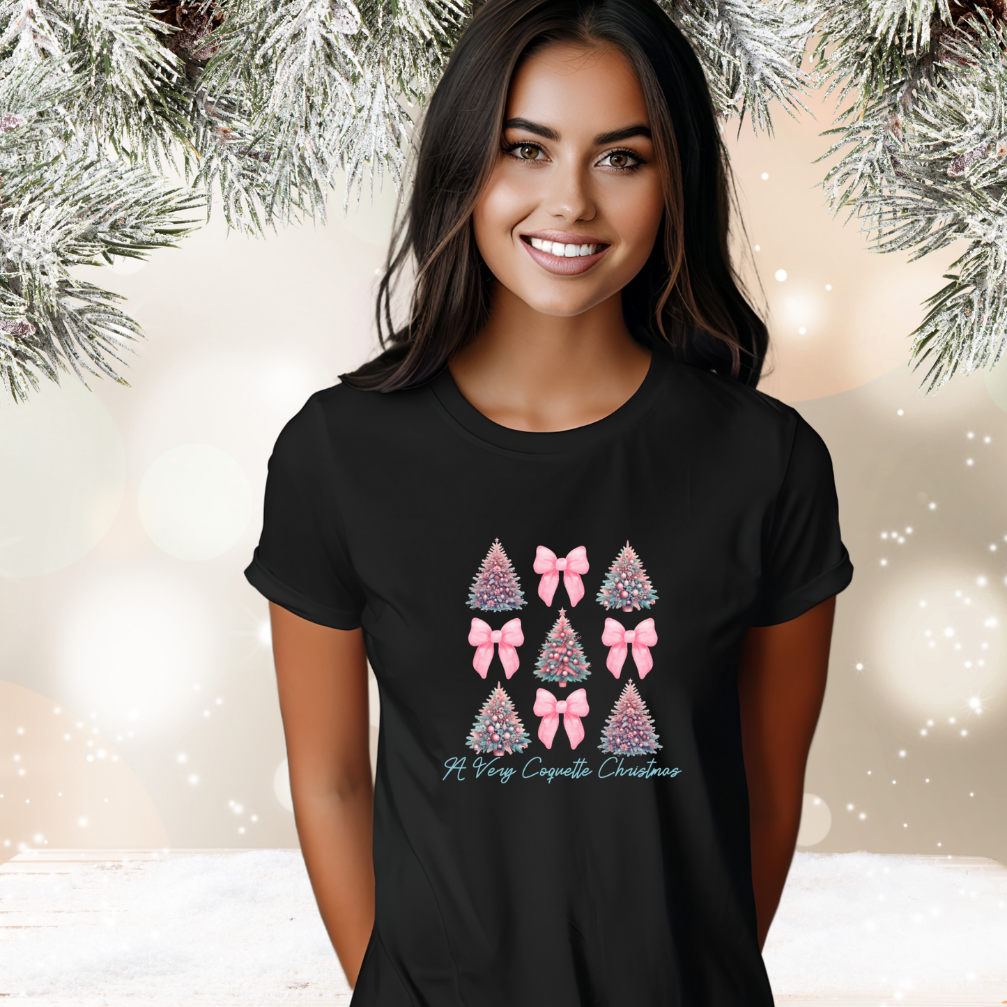 A Very Coquette Christmas T-Shirt