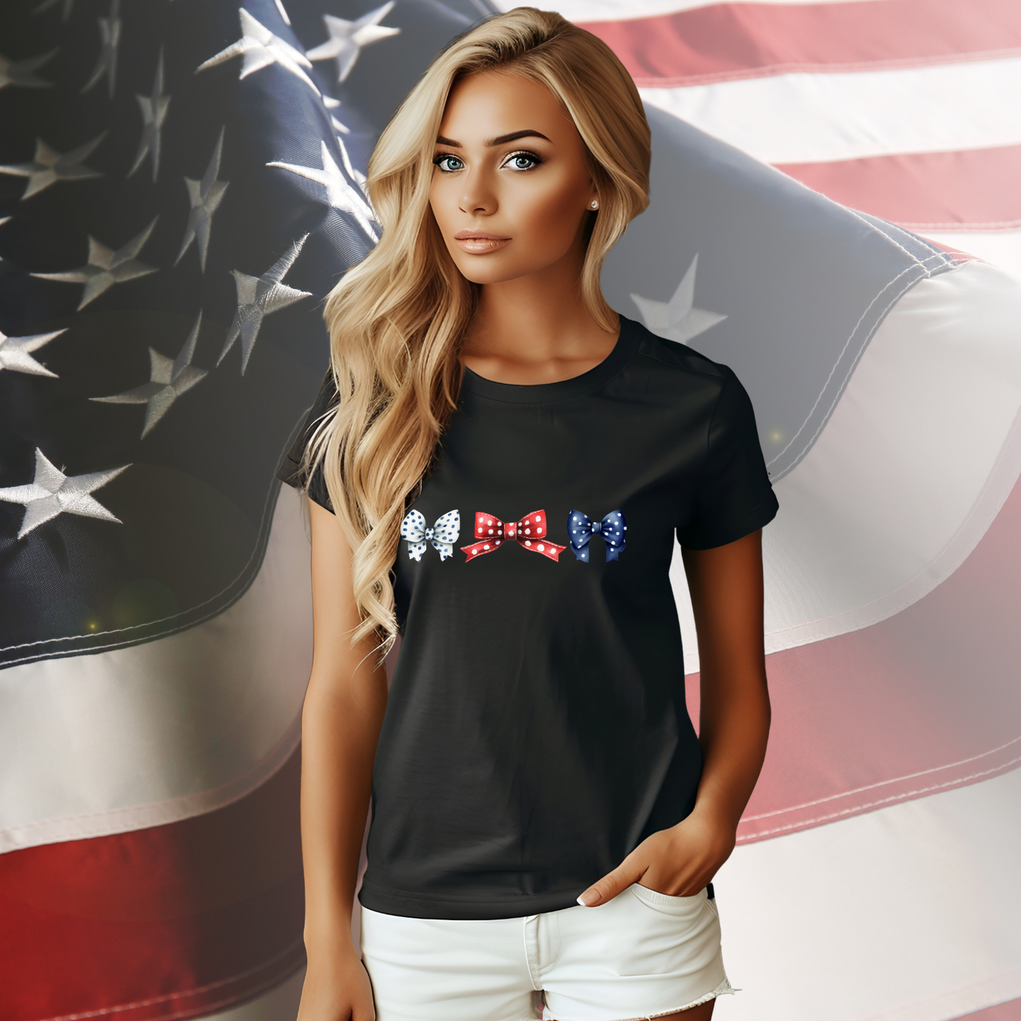 Patriotic Bows T-Shirt