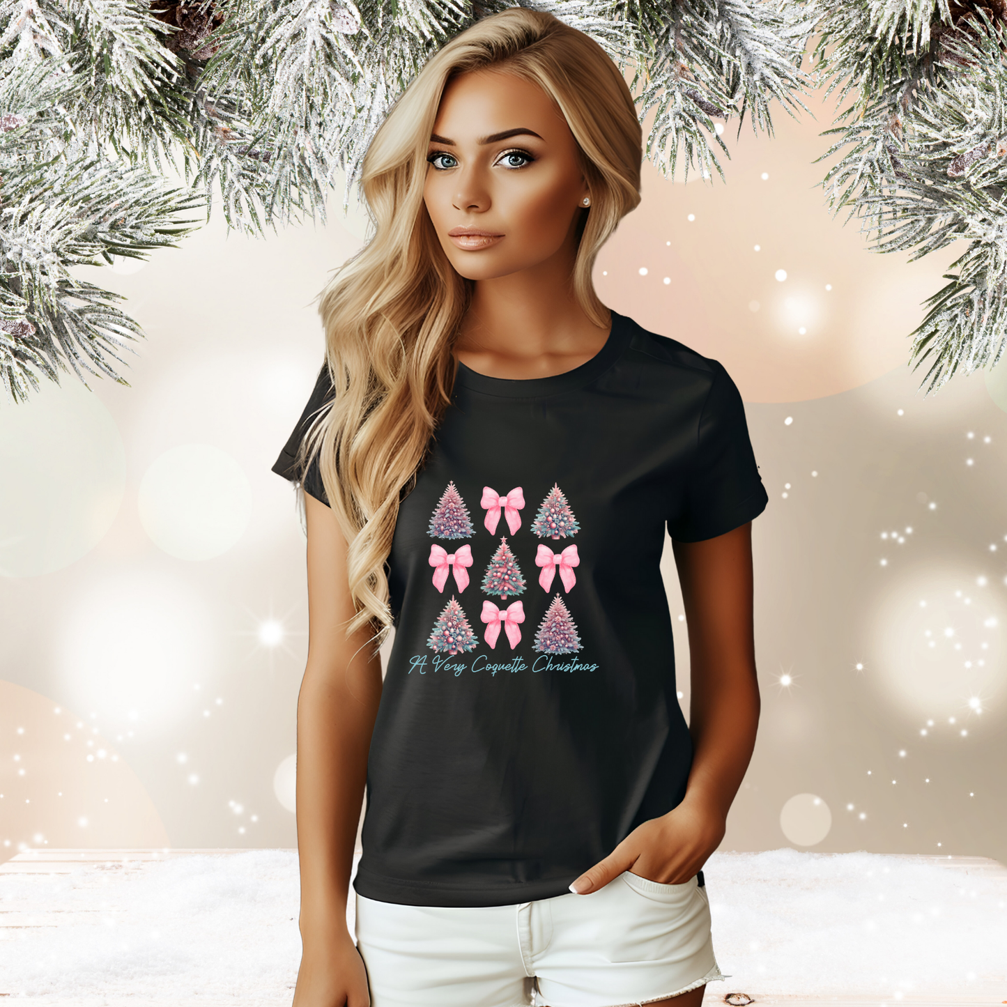 A Very Coquette Christmas T-Shirt